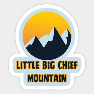 Little Big Chief Mountain Sticker